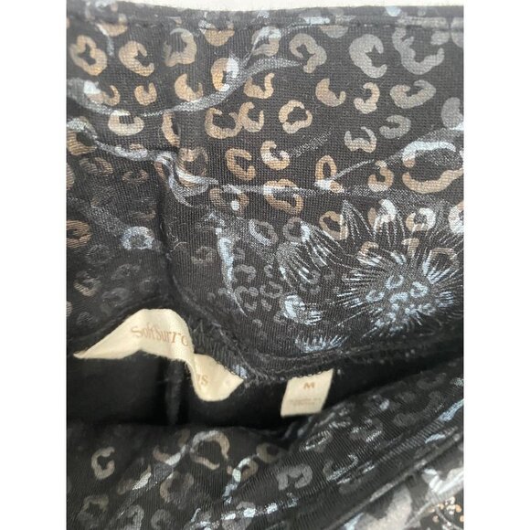 SOFT SURROUNDING PULL ON METALLIC ANIMAL FLORAL PRINT SIZE MEDIUM - Picture 2 of 5